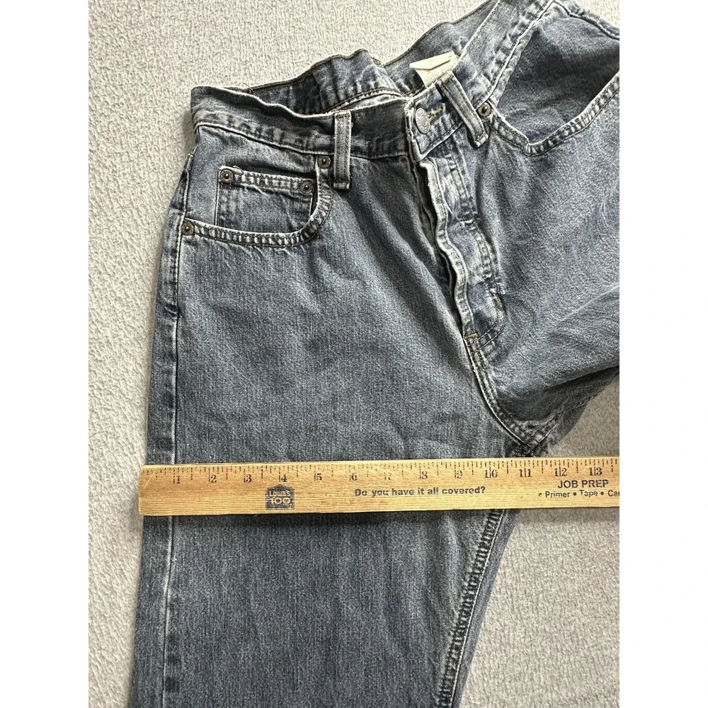 Vintage Gap Jeans Boys 4 Blue‎ Denim Made USA Button Fly Tapered Leg 90s 80s